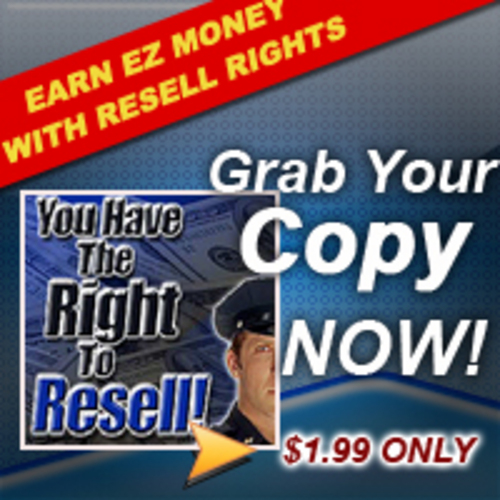 Product picture Cheap eBook - How to Make Money with Resell Rights 